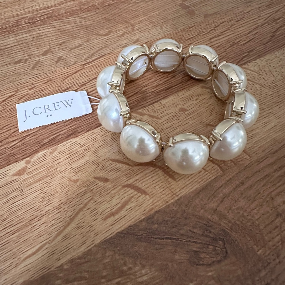 J. Crew Chunky Pearl Bracelet